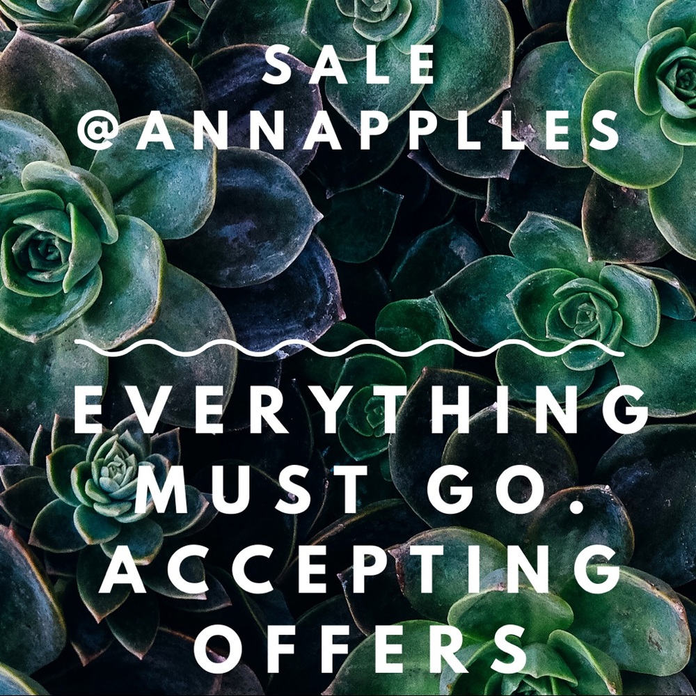 Closet clear out! Everything must go!